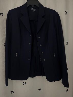 Piper by SmartPak Navy Softshell Show Coat